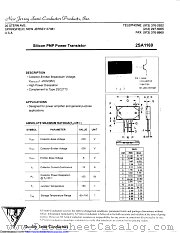 2SA1169 datasheet pdf New Jersey Semiconductor