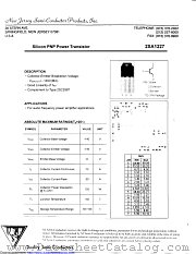 2SA1227 datasheet pdf New Jersey Semiconductor