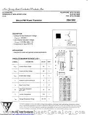 2SA1262 datasheet pdf New Jersey Semiconductor