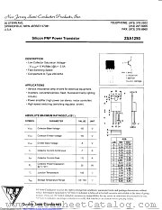 2SA1290 datasheet pdf New Jersey Semiconductor