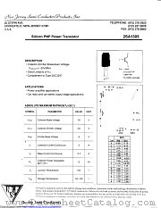 2SA1305 datasheet pdf New Jersey Semiconductor