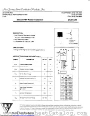 2SA1329 datasheet pdf New Jersey Semiconductor