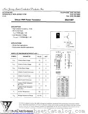 2SA1357 datasheet pdf New Jersey Semiconductor