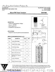 2SA1908 datasheet pdf New Jersey Semiconductor