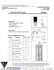 2SA1909 datasheet pdf New Jersey Semiconductor