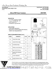 2SA1939 datasheet pdf New Jersey Semiconductor