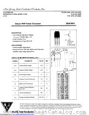 2SA1941 datasheet pdf New Jersey Semiconductor