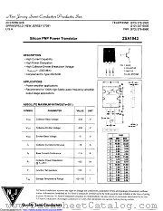 2SA1943 datasheet pdf New Jersey Semiconductor