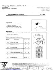 2SA652 datasheet pdf New Jersey Semiconductor