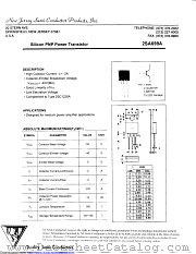 2SA699A datasheet pdf New Jersey Semiconductor