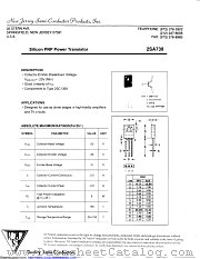 2SA738 datasheet pdf New Jersey Semiconductor