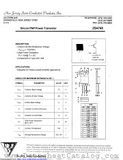 2SA748 datasheet pdf New Jersey Semiconductor