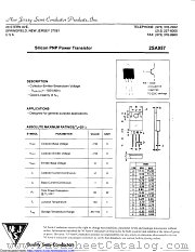 2SA957 datasheet pdf New Jersey Semiconductor