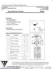 2SA980 datasheet pdf New Jersey Semiconductor