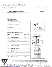 2SA982 datasheet pdf New Jersey Semiconductor