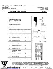 2SB1507 datasheet pdf New Jersey Semiconductor