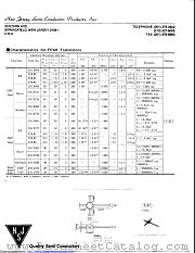 2SC2464 datasheet pdf New Jersey Semiconductor
