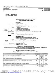 30KPA66 datasheet pdf New Jersey Semiconductor