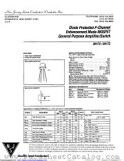 3N172 datasheet pdf New Jersey Semiconductor