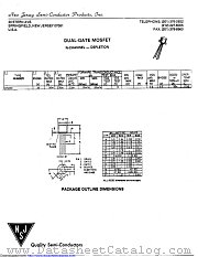3N200 datasheet pdf New Jersey Semiconductor