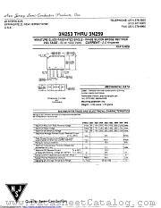 3N257 datasheet pdf New Jersey Semiconductor