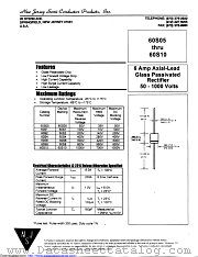 60S05 datasheet pdf New Jersey Semiconductor