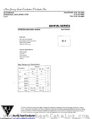85HF160 datasheet pdf New Jersey Semiconductor