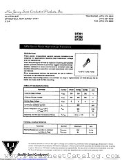 BF391 datasheet pdf New Jersey Semiconductor
