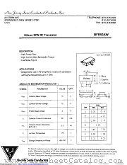 BFR93AW datasheet pdf New Jersey Semiconductor