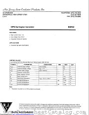 BSR52 datasheet pdf New Jersey Semiconductor