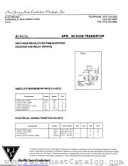 BUW13A datasheet pdf New Jersey Semiconductor