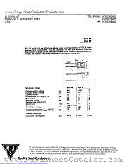 BUX87 datasheet pdf New Jersey Semiconductor