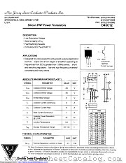 D45C12 datasheet pdf New Jersey Semiconductor