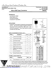 D45C6 datasheet pdf New Jersey Semiconductor