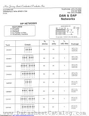 DAN401 datasheet pdf New Jersey Semiconductor