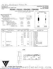FDH333 datasheet pdf New Jersey Semiconductor