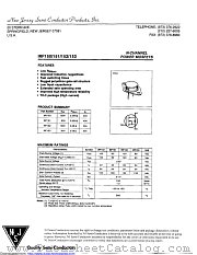 IRF152R datasheet pdf New Jersey Semiconductor