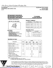 IRF9642 datasheet pdf New Jersey Semiconductor