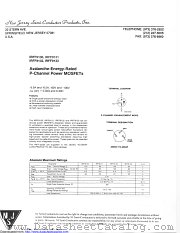 IRFF9133 datasheet pdf New Jersey Semiconductor