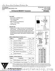IRFZ44N datasheet pdf New Jersey Semiconductor