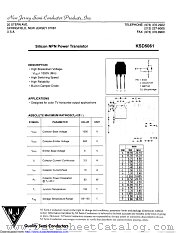 KSD5061 datasheet pdf New Jersey Semiconductor
