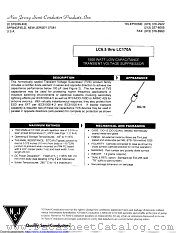LC64A datasheet pdf New Jersey Semiconductor