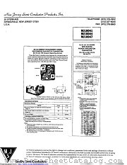 MJ10044 datasheet pdf New Jersey Semiconductor