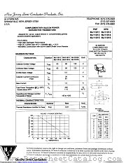 MJ11011 datasheet pdf New Jersey Semiconductor