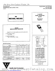 MJE1661 datasheet pdf New Jersey Semiconductor