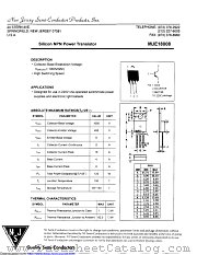 MJE18008 datasheet pdf New Jersey Semiconductor
