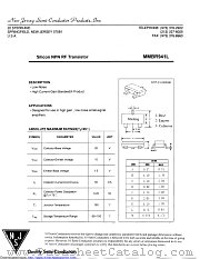 MMBR941L datasheet pdf New Jersey Semiconductor