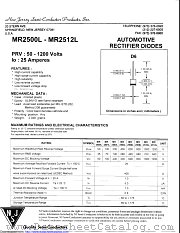 MR2512 datasheet pdf New Jersey Semiconductor