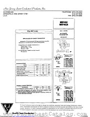 MRF492 datasheet pdf New Jersey Semiconductor