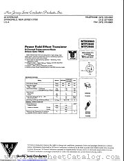 MTP3N55 datasheet pdf New Jersey Semiconductor